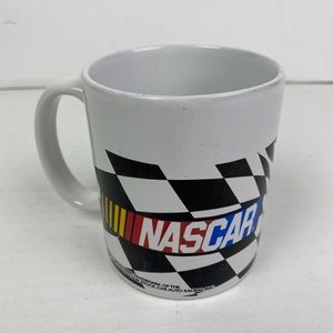 Nascar Coffee Mug Cup Racing Car Checkered Flag Sherwood 2007 Drinkware Ceramic